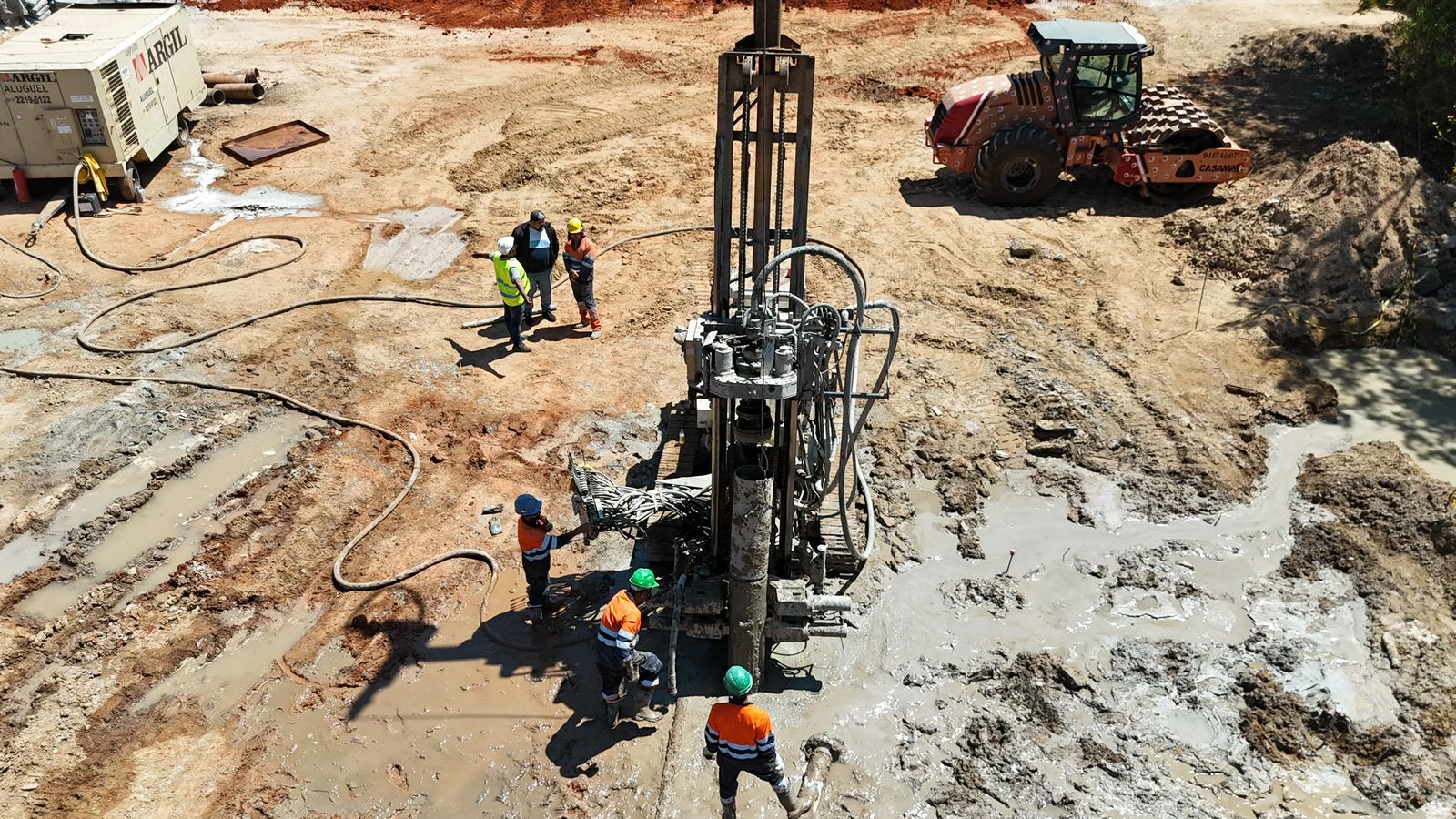 Reforço de Fundações Industriais com Estaca Raiz